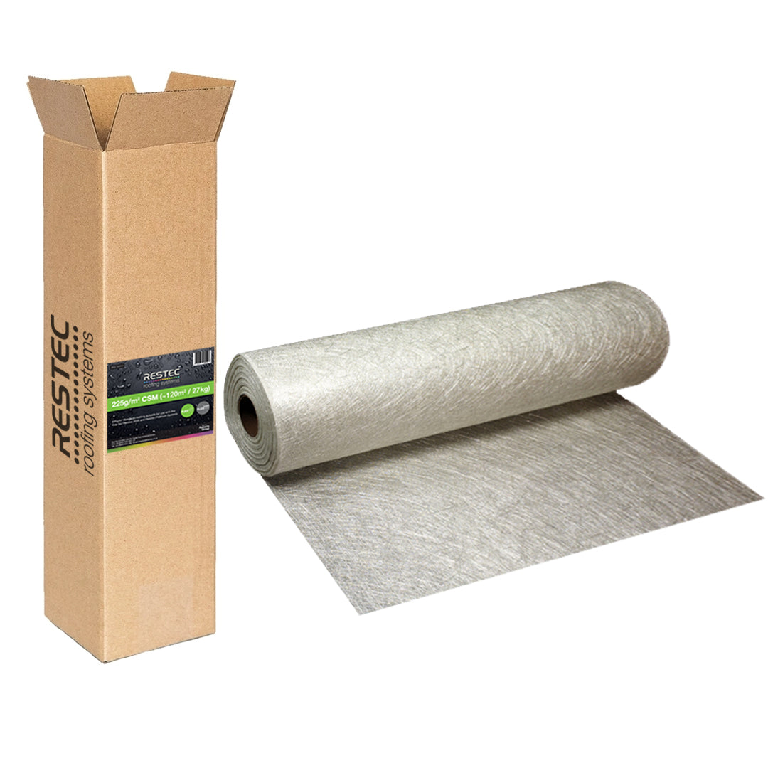 Restec Restec 225g/sgm CSM Fibreglass (Bulk Pack 120sqm) - Europlas PVCu