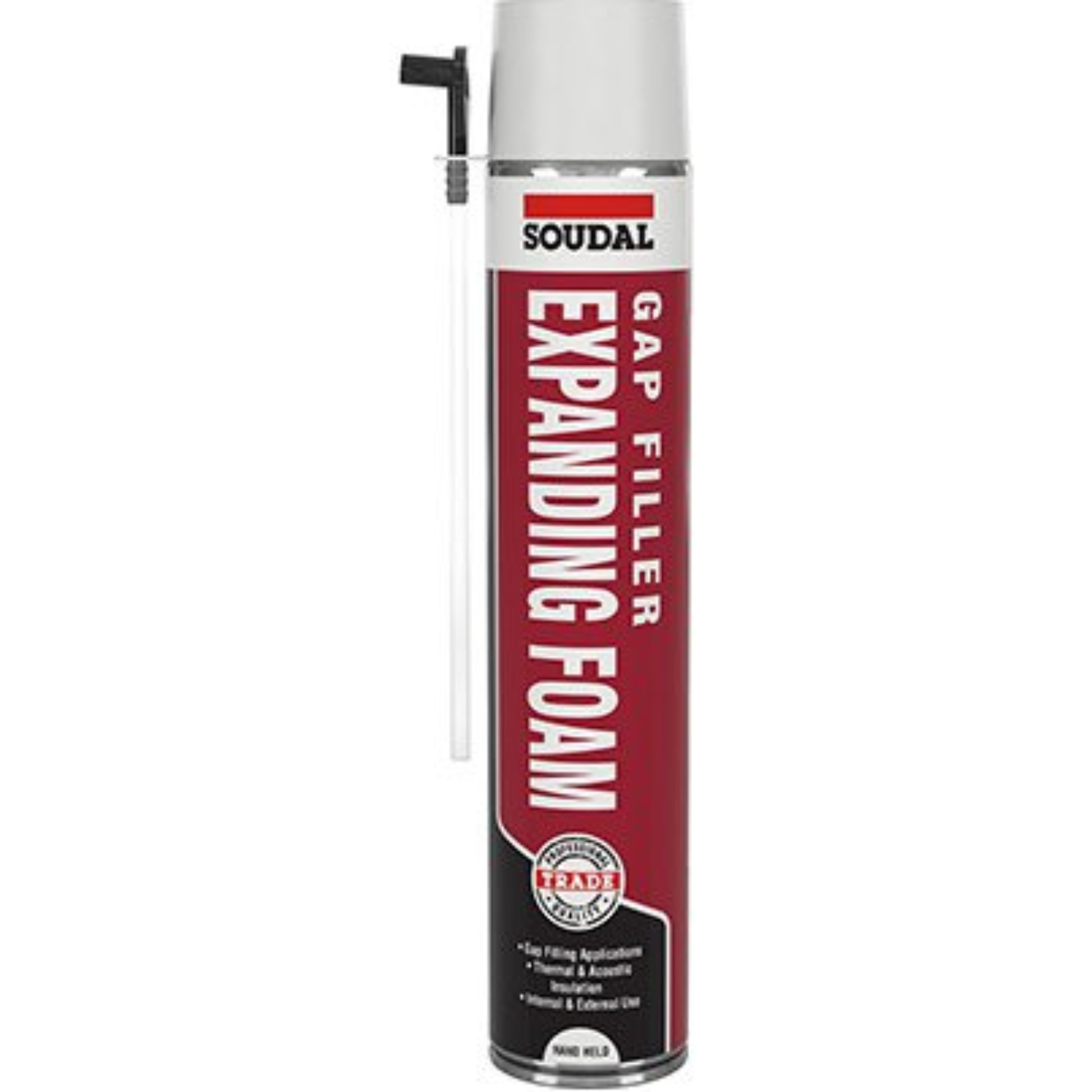 SOUDAL 116744 Expanding Foam Hand Held 750ml