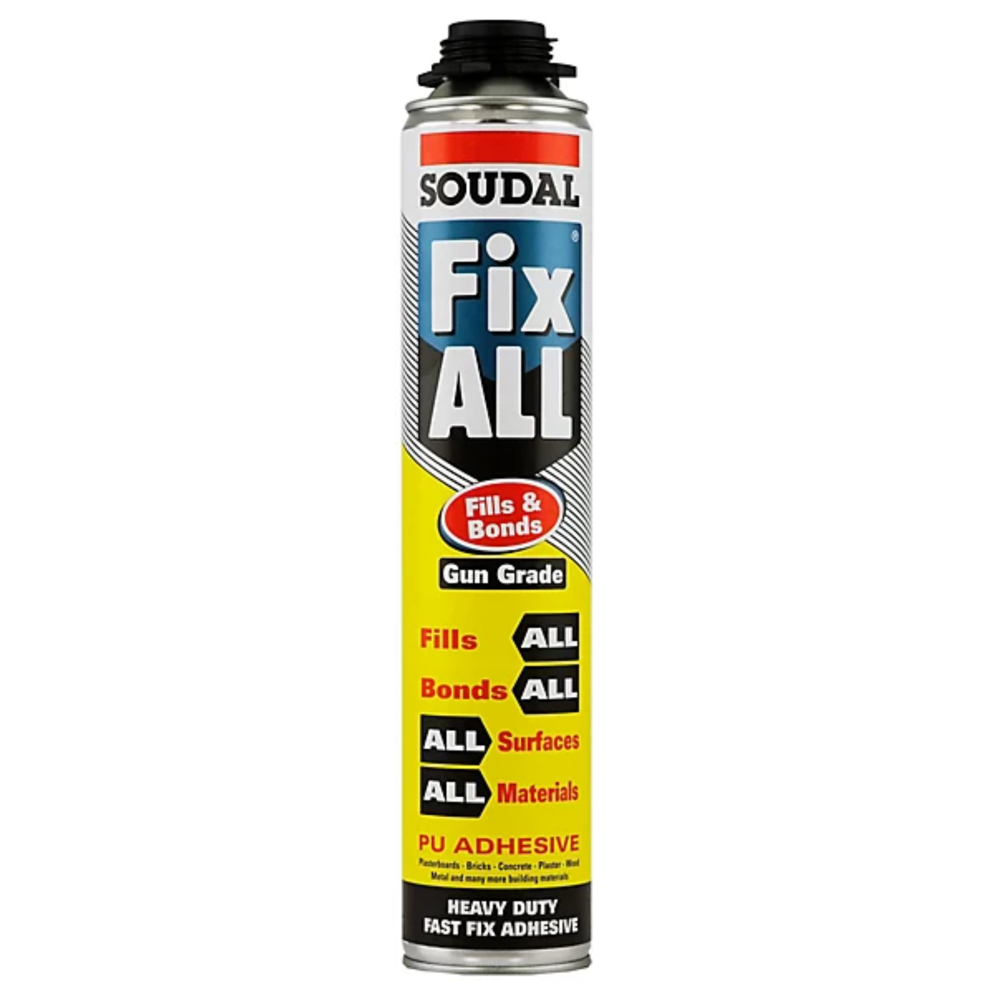 SOUDAL 119241 Fix All Fills & Bonds Gun Grade Foam 750ml