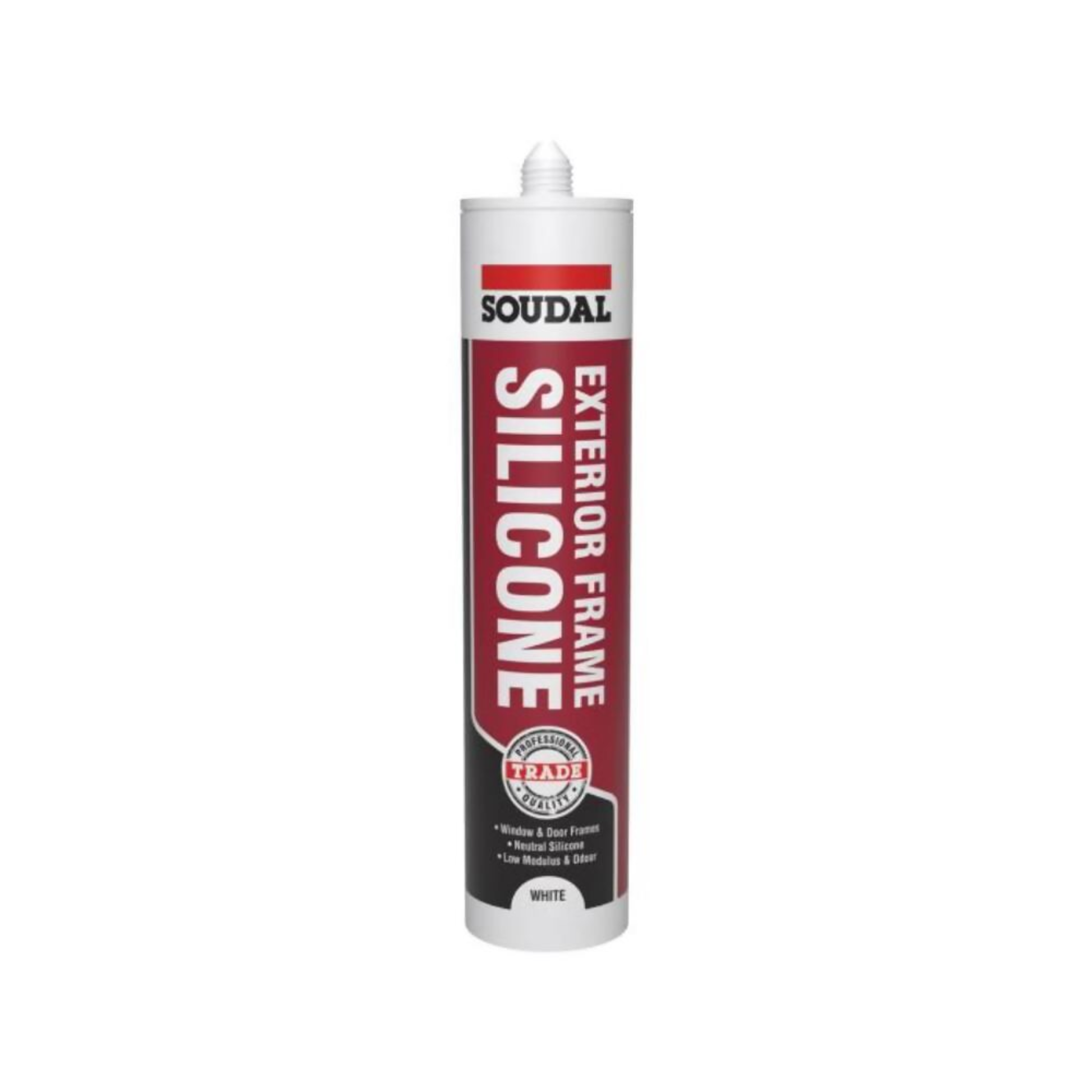 SOUDAL 121649 Exterior Frame Silicone 270ml White