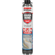 SOUDAL 121734 Soudabond Easy Gun Grade Fast Fix Heavy Duty PU Adhesive 750ml