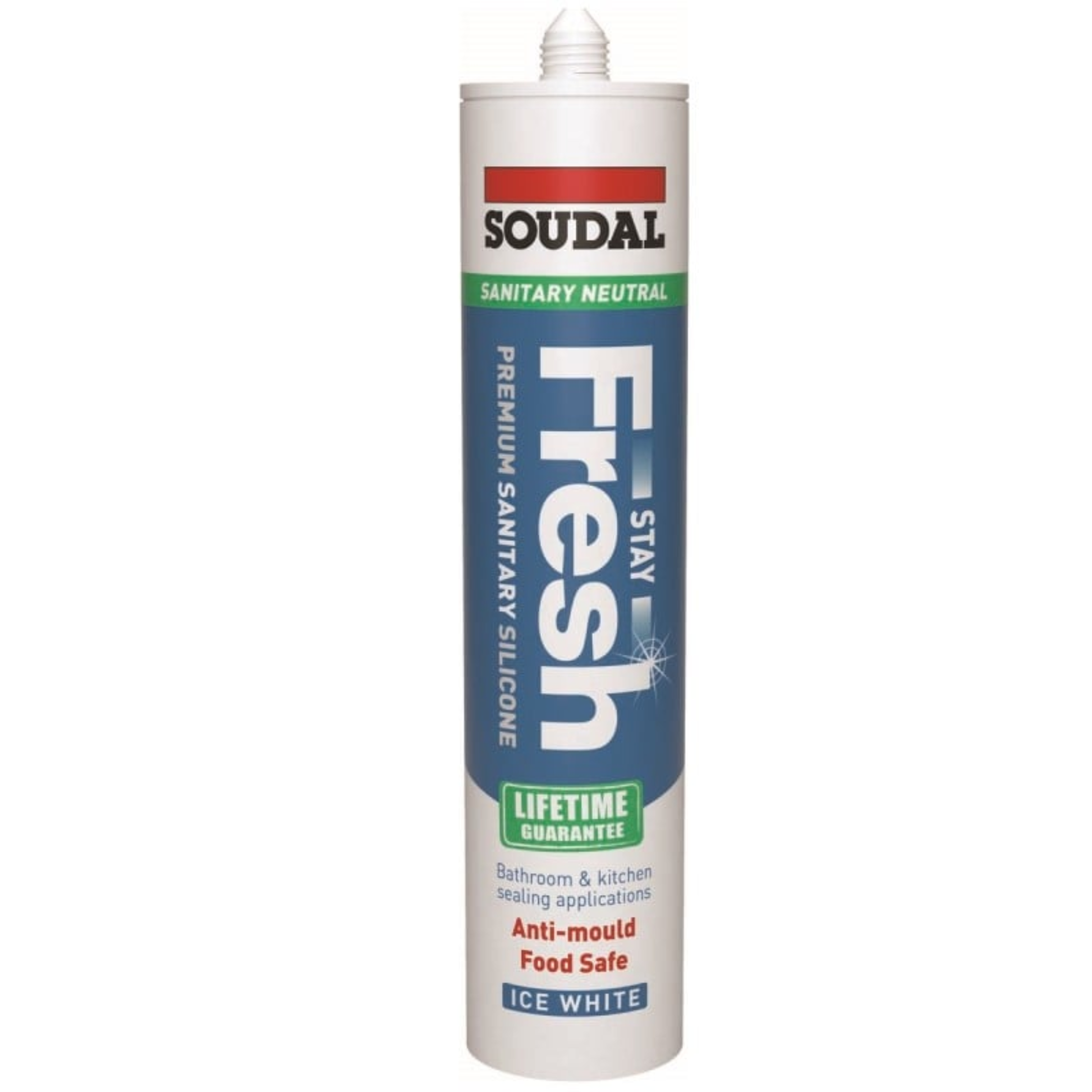 SOUDAL 125788 Stay Fresh Sanitary White