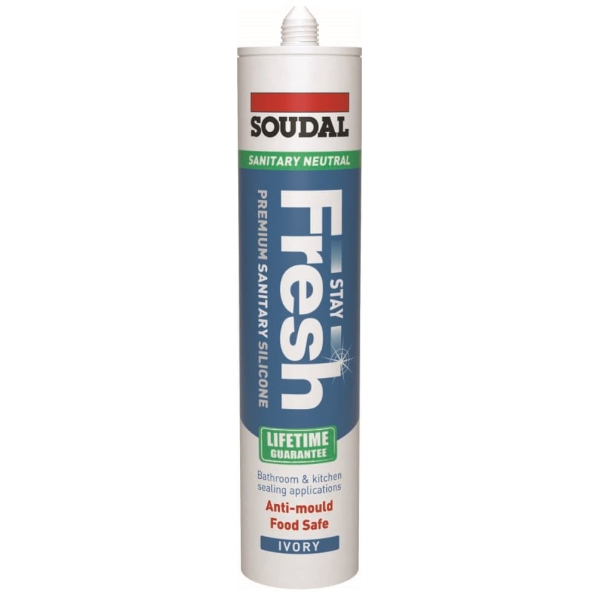 SOUDAL 125924 Stay Fresh Sanitary Ivory