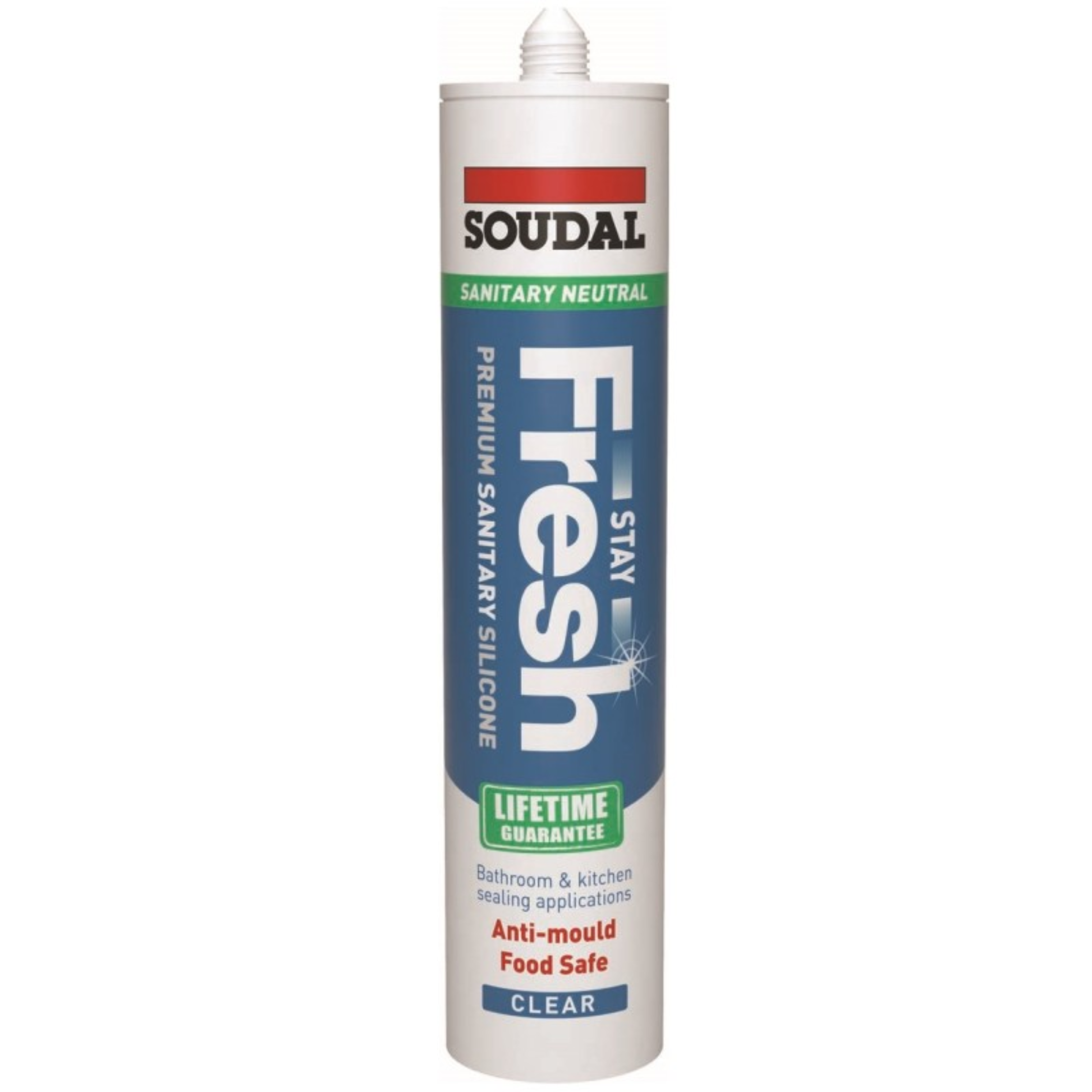 SOUDAL 125925 Stay Fresh Sanitary Clear