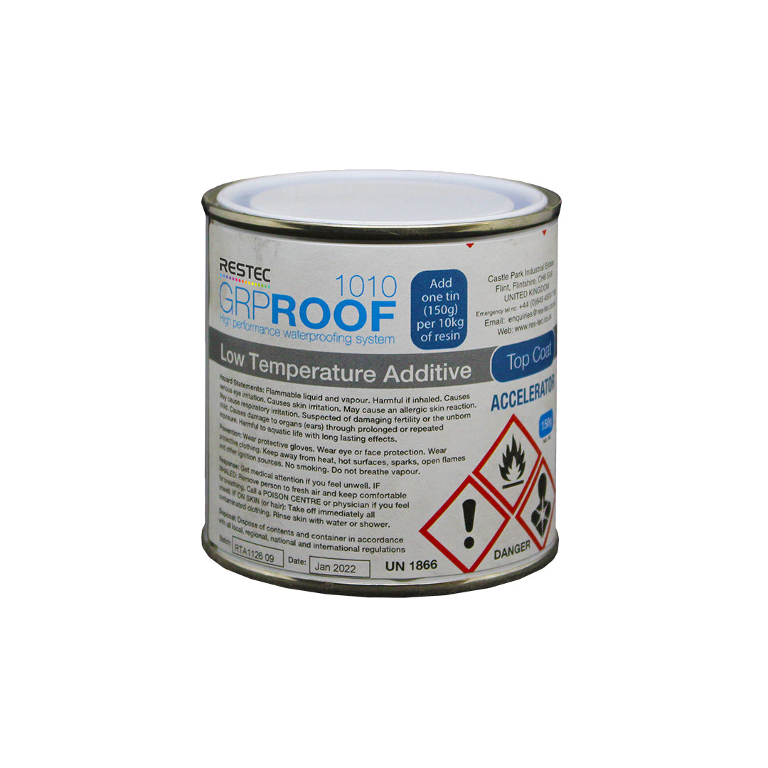 Restec Restec GRP Roof Basecoat Winter Accelerator (150g)