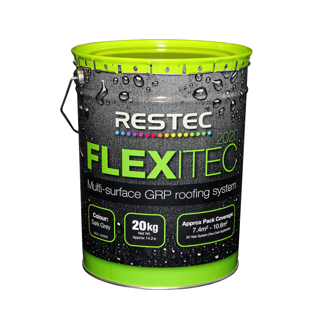Restec Restec Flexitec Resin - Dark Grey (20kg)