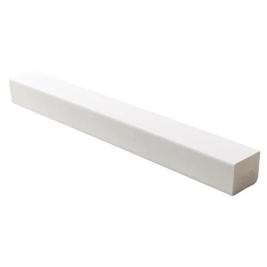 30mm x 25mm Rectangle White