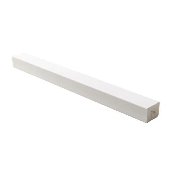 25mm x 20mm Rectangle White