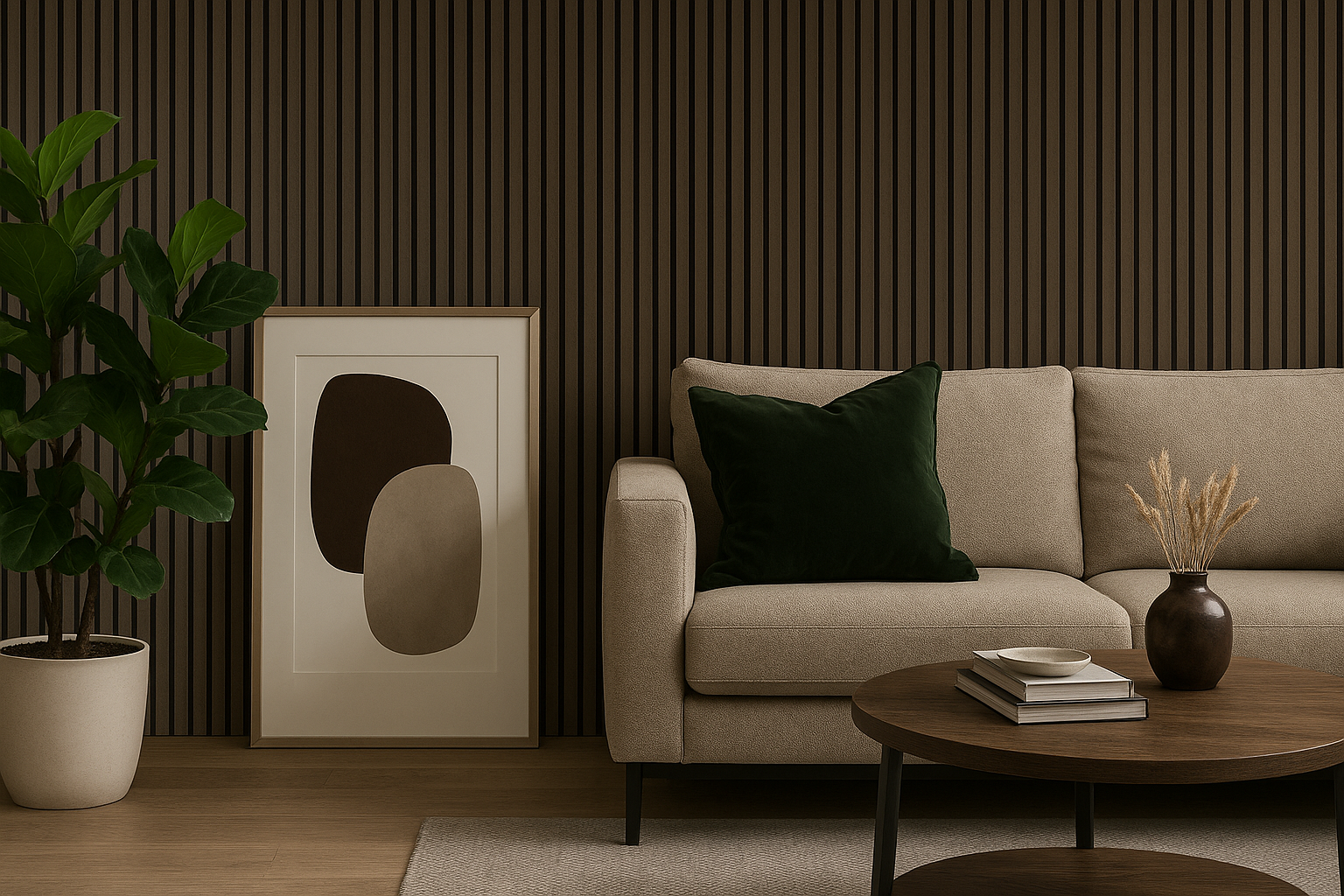 Guardian Acoustic Panel - 600mm x 2.4mtr Walnut