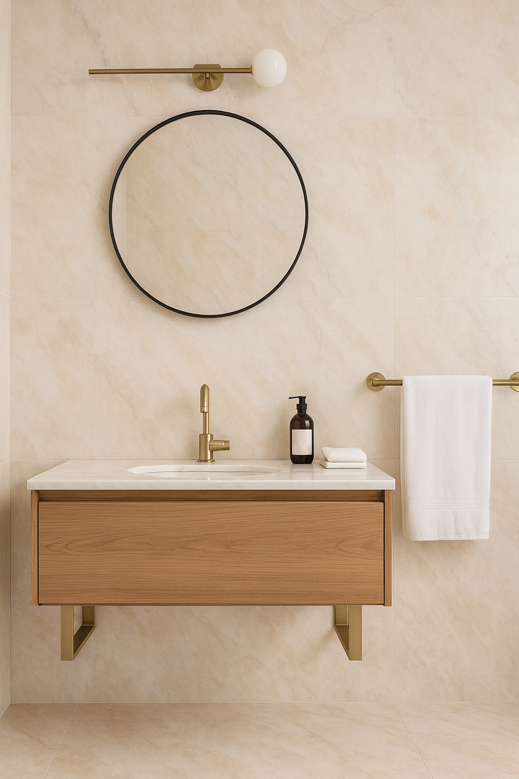 Neptune Pergamon Marble 250mm x 7.5mm x 2.6m Cladding