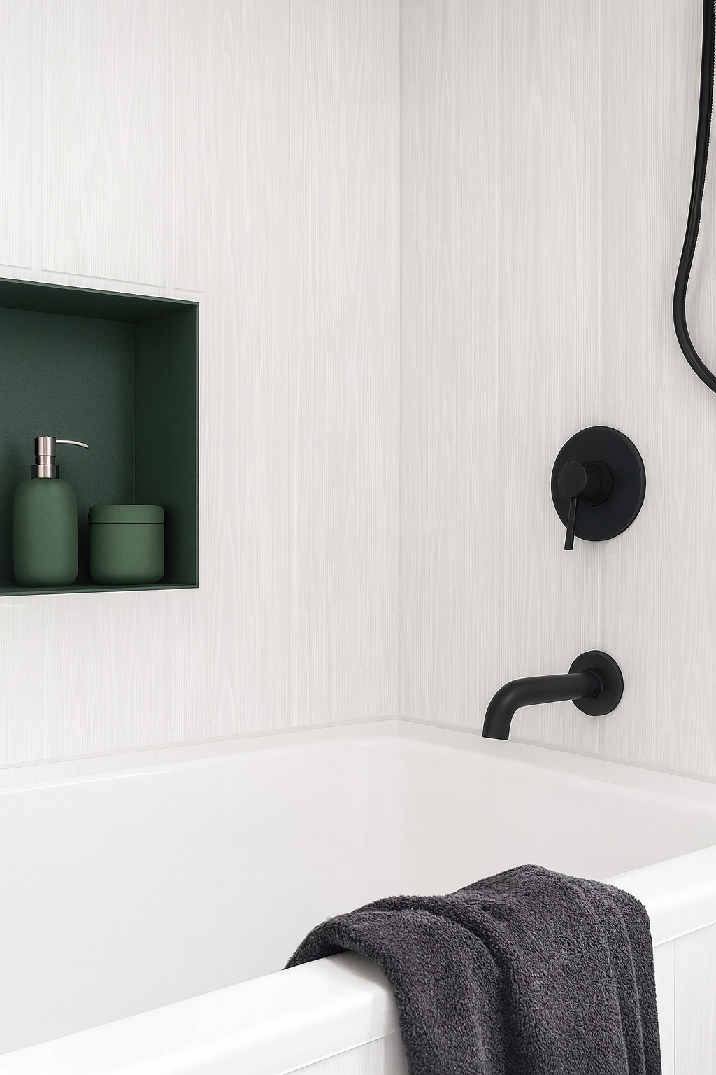 PR02 Proplas Decors White Ash Matt Wall/Ceiling Panel 2.7m x 250mm x 8mm