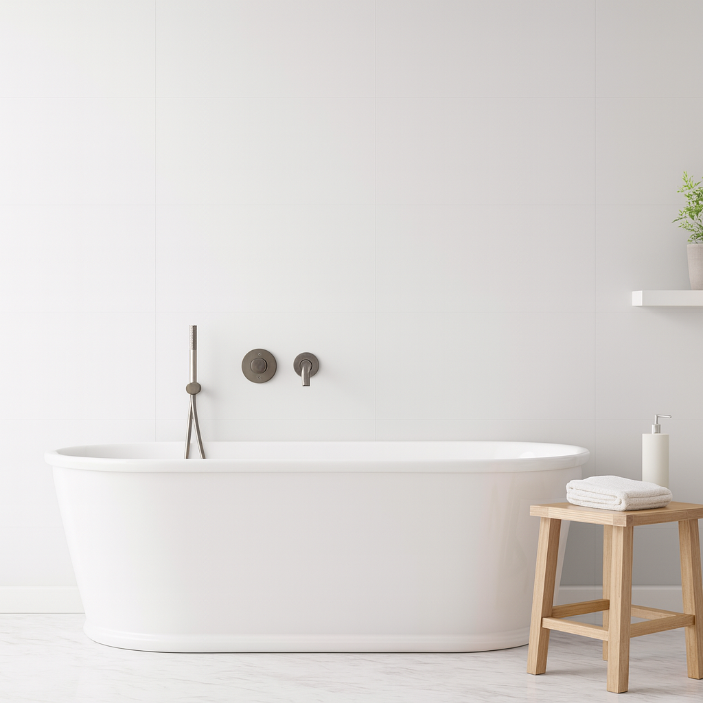 PR09 Proplas Decors White Matt Wall/Ceiling Panel