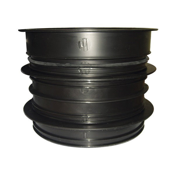 110mm Underground 200mm Chamber Riser with Integral Rubber Ring (60/100/150mm cut down facility)