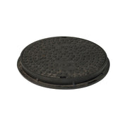 110mm Underground 300mm Round Sealed Plastic Screw Down Cover and Frame (35kN)