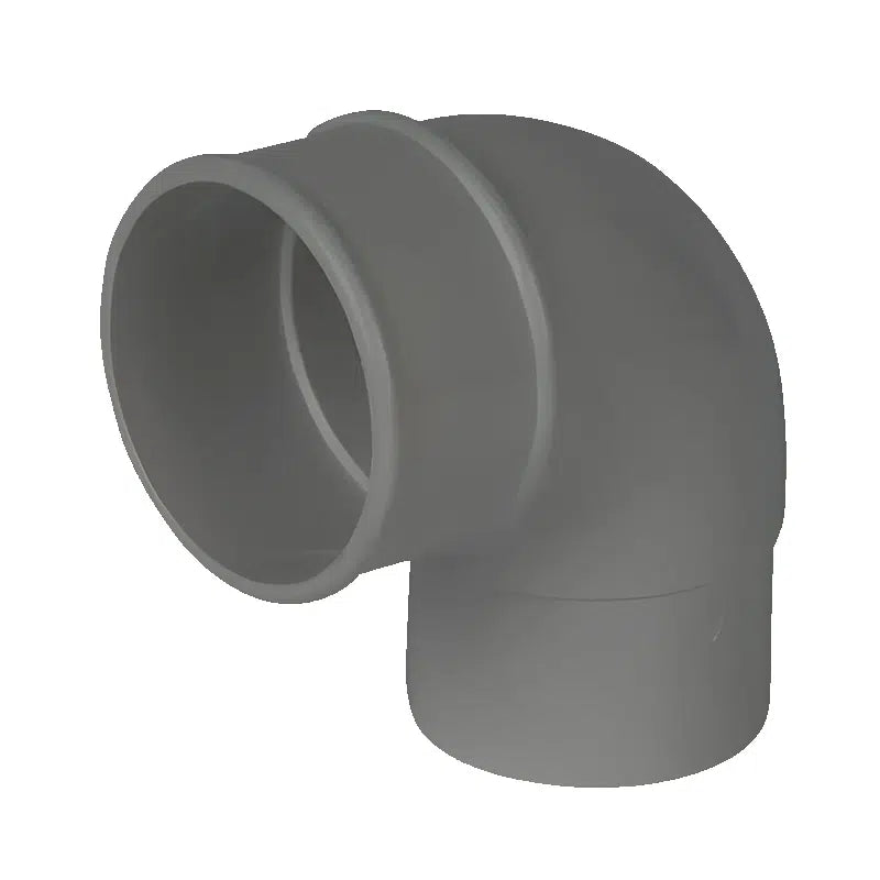 Round 112 deg Offset Bend Grey