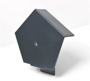 Type M Angled End Cap Anthracite Grey