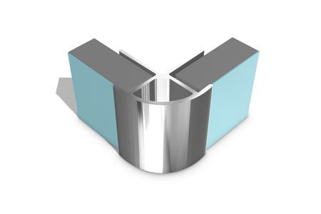 Multipanel Economy 3mm Type H External Corner 2.45m Long