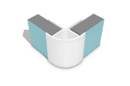 Multipanel Economy 3mm Type H External Corner 2.45m Long