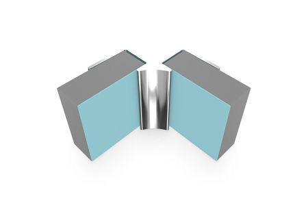 Multipanel Economy 3mm Type J Internal Corner  2.45m Long