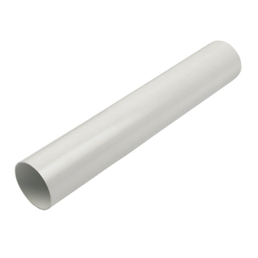 21.5mm PVCu Overflow Pipe White
