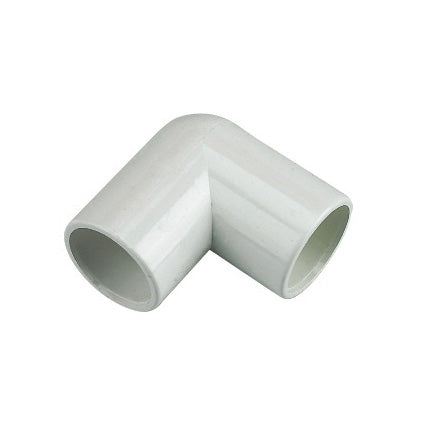 21.5mm Overflow 90deg Bend White