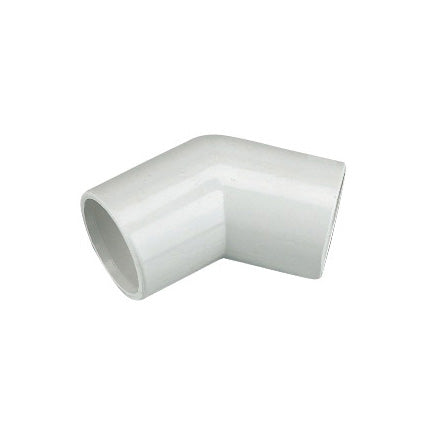 21.5mm Overflow 45deg Bend White