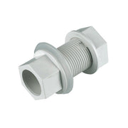 Straight Tank Connector White