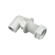 Bent Tank Connector White
