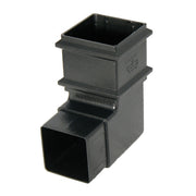 Square Cast Iron 90 deg Downpipe Bend