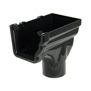 Ogee 80mm Stopend Outlet R/H