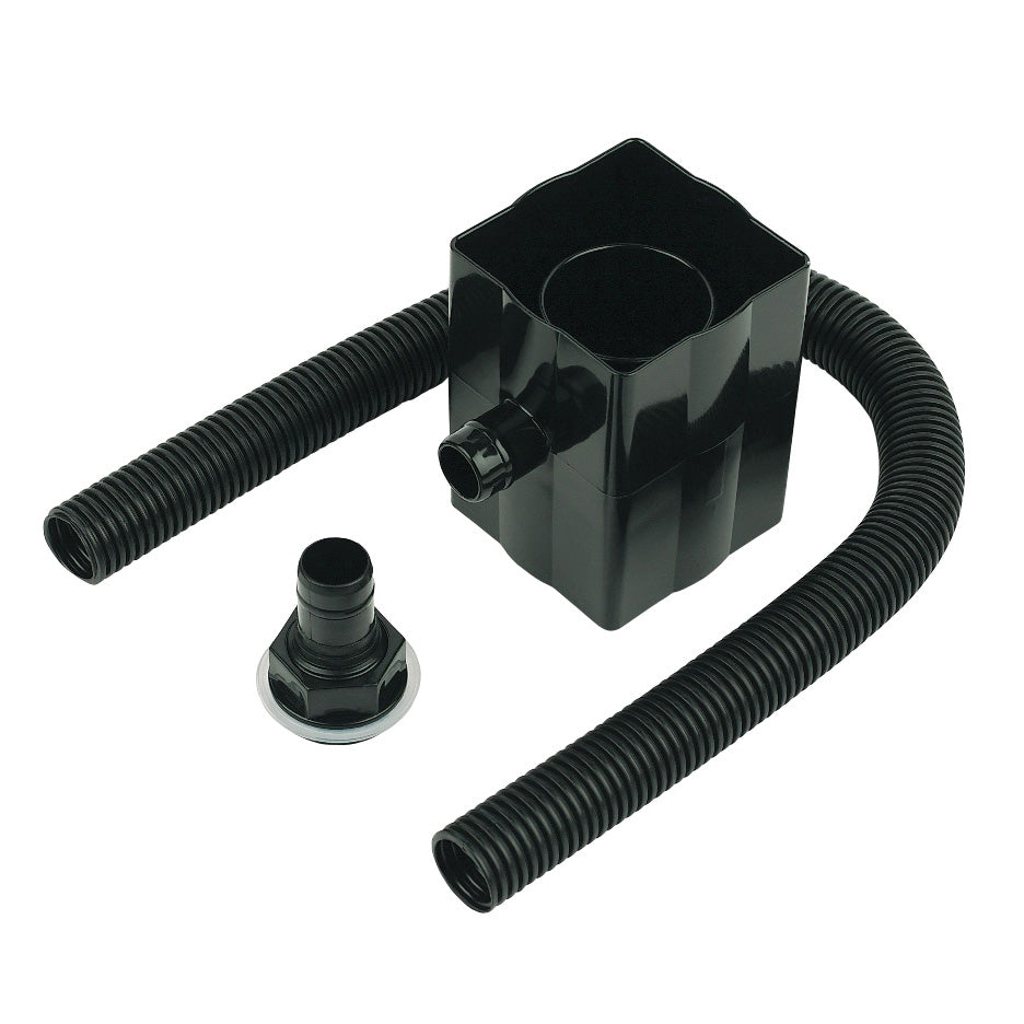 Rainwater Diverter Black