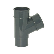 112 Half Round Y Branch Anthracite Grey