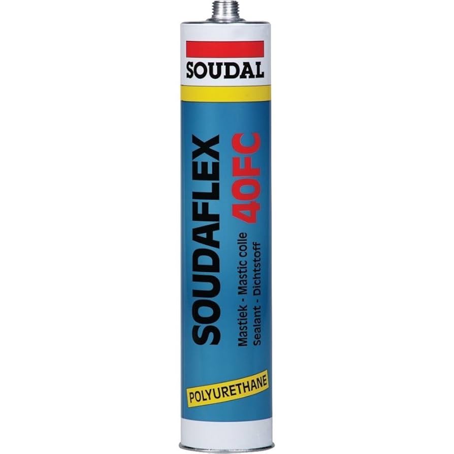 SOUDAL 102642 Soudaflex 40FC High Modulus Polyurethane Sealant White 310ml