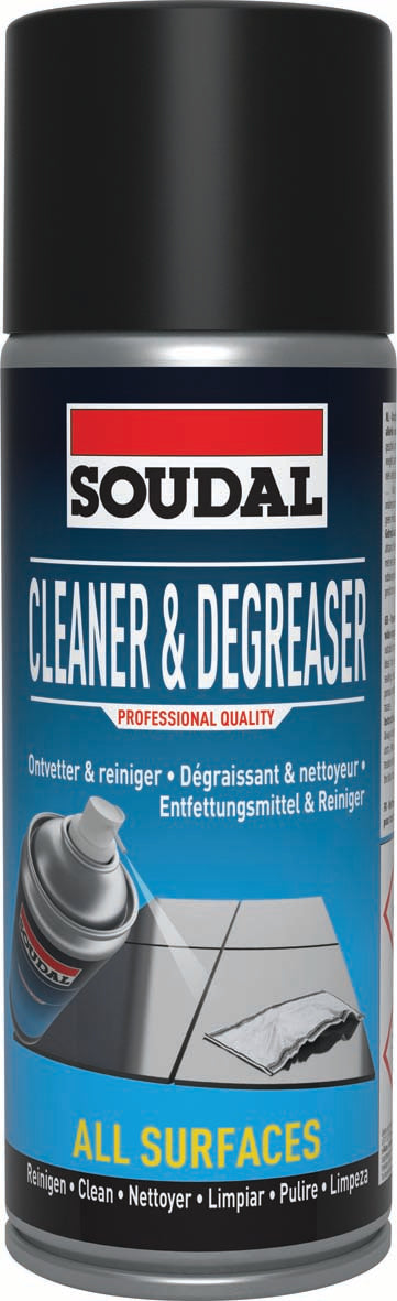 SOUDAL 119708 Cleaner & Degreaser 400ml