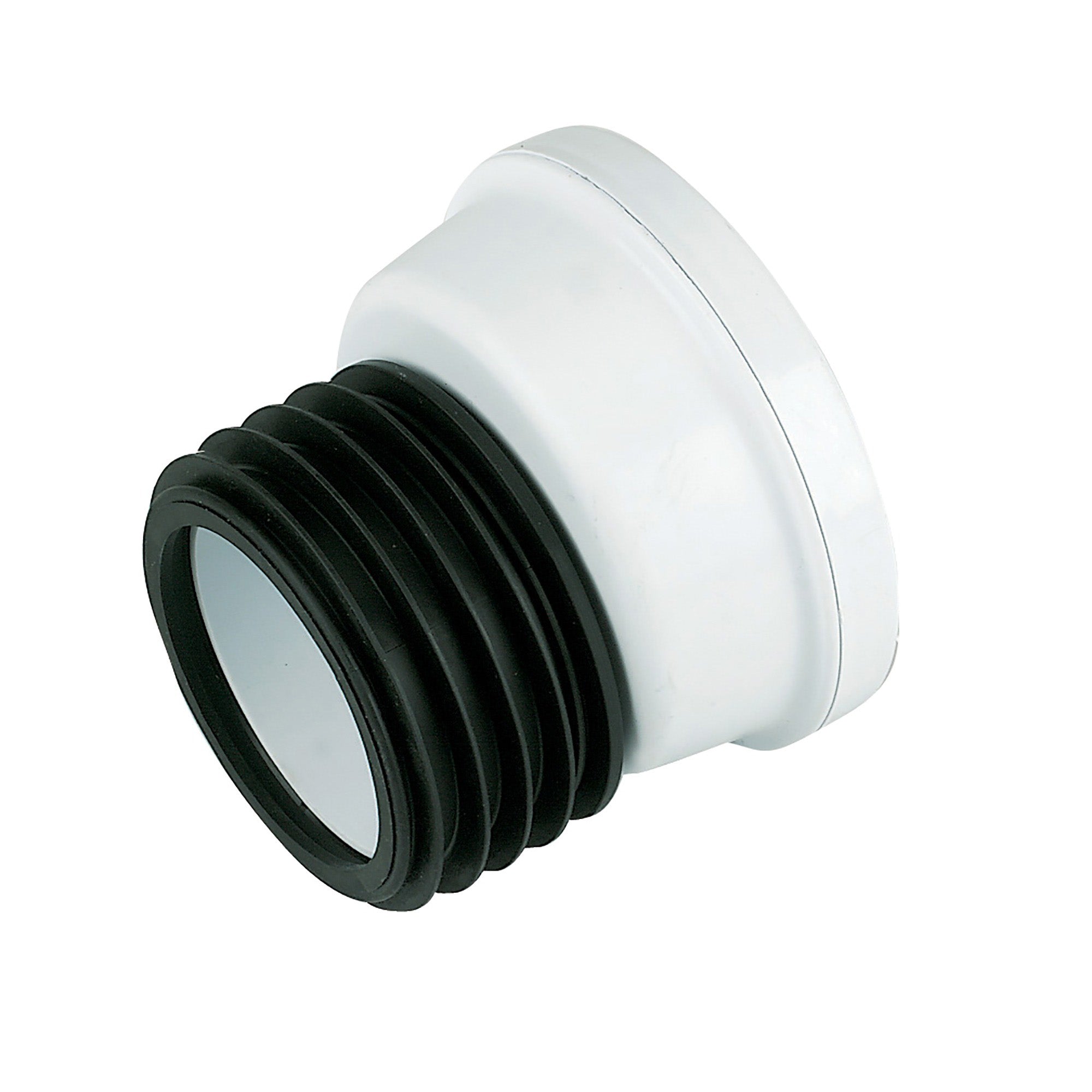 110mm Soil-WC Offset WC Connector