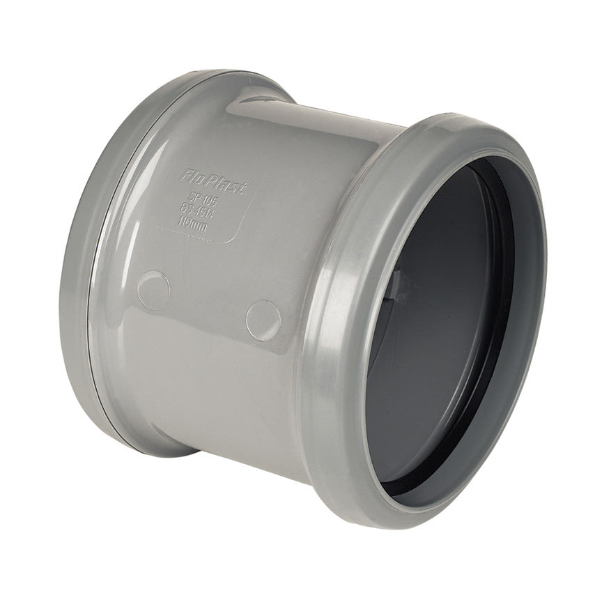 110mm Soil Pipe Coupling DS