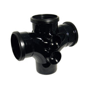 110mm Soil 92.5 deg Double Branch