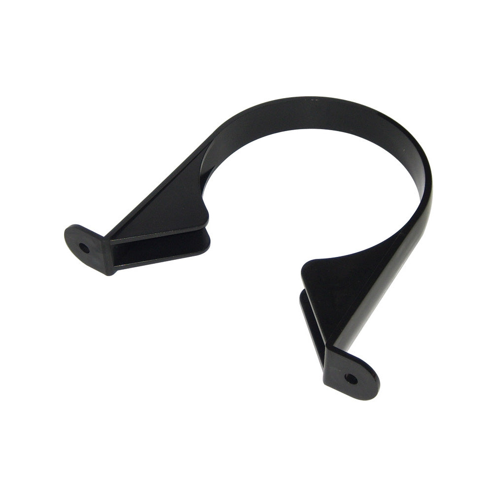 100mm Black Pipe Clip