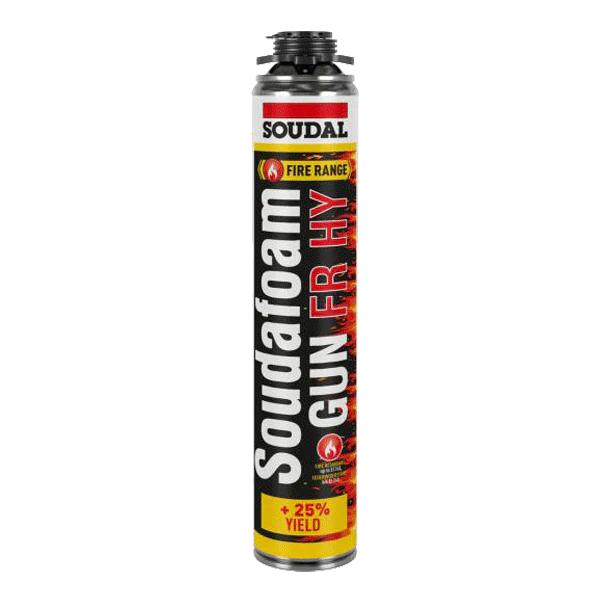 SOUDAL 153085 FR HY Fire Resistant Gun Foam 750ml
