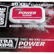 UltraGrime Pro-Range 5920 Power Scrub Wipes Pk80