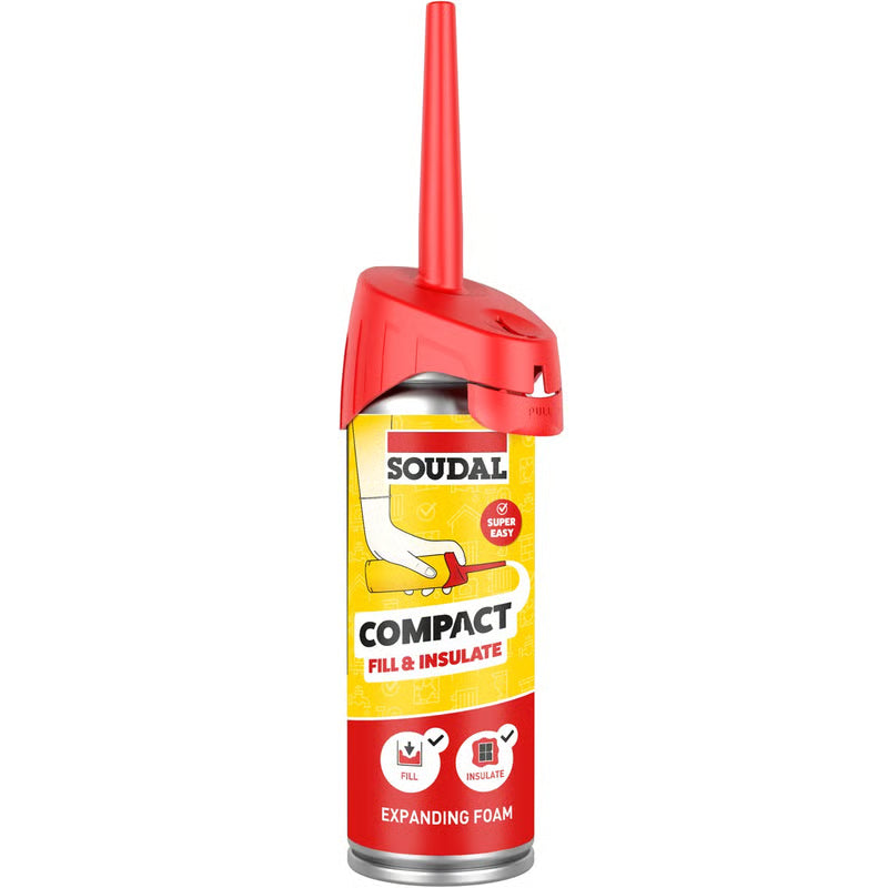 SOUDAL 158880 Soudal Compact Foam - Fill & Insulate Champagne 150ml