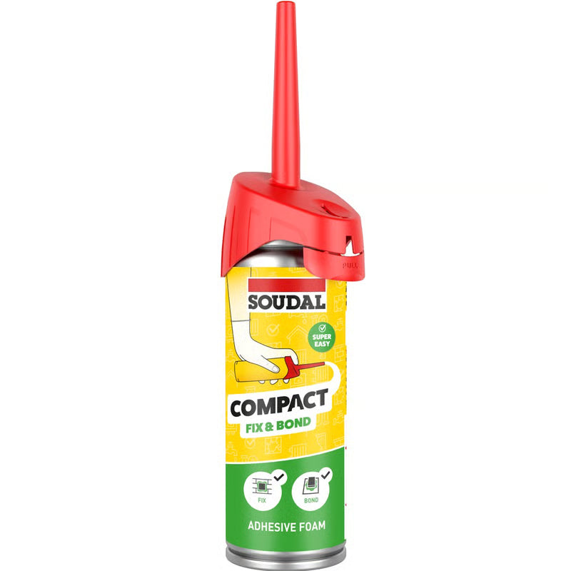 SOUDAL 158879 Soudal Compact Foam - Fix & Bond Orange 150ml