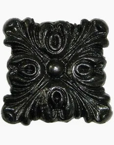Cast Iron 70mm Decorative Square Hopper Motif