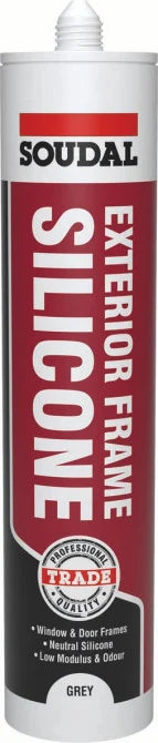 SOUDAL 128455 Exterior Frame Silicone 270ml Grey