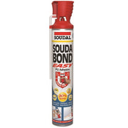 SOUDAL 130426 Soudabond Easy Genius Gun Fast Fix Heavy Duty PU Adhesive 750ml