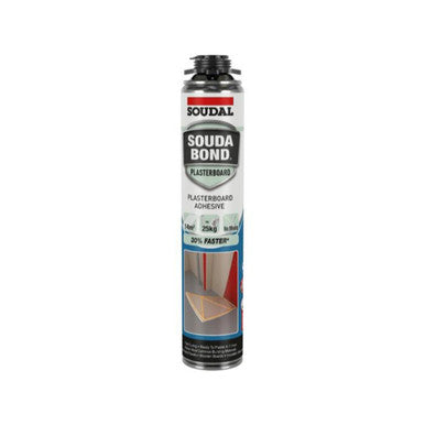 SOUDAL 161094 Soudabond Easy Gun Grade Fast Fix Heavy Duty PU Adhesive 750ml