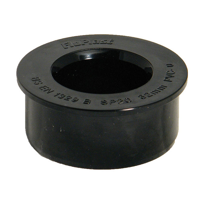 Solvent Boss Adaptor 40 mm Black