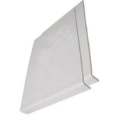 225mm x 9mm Capping Fascia Board White Foil